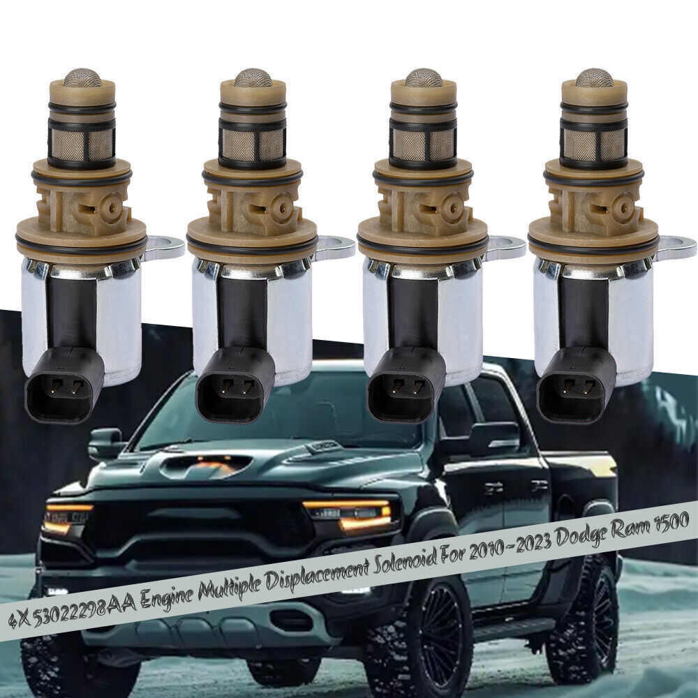 4x Multiple Displacement Solenoids for Dodge for Ram 1500 for Jeep for Chrysler 5.7L 6.4L V8