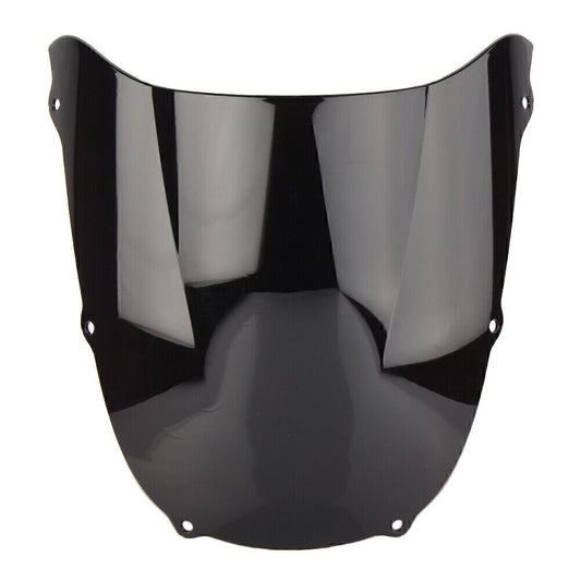 Front Windshield Windscreen Windproof for Kawasaki ZX6R ZX 6R 1998 1999 Black