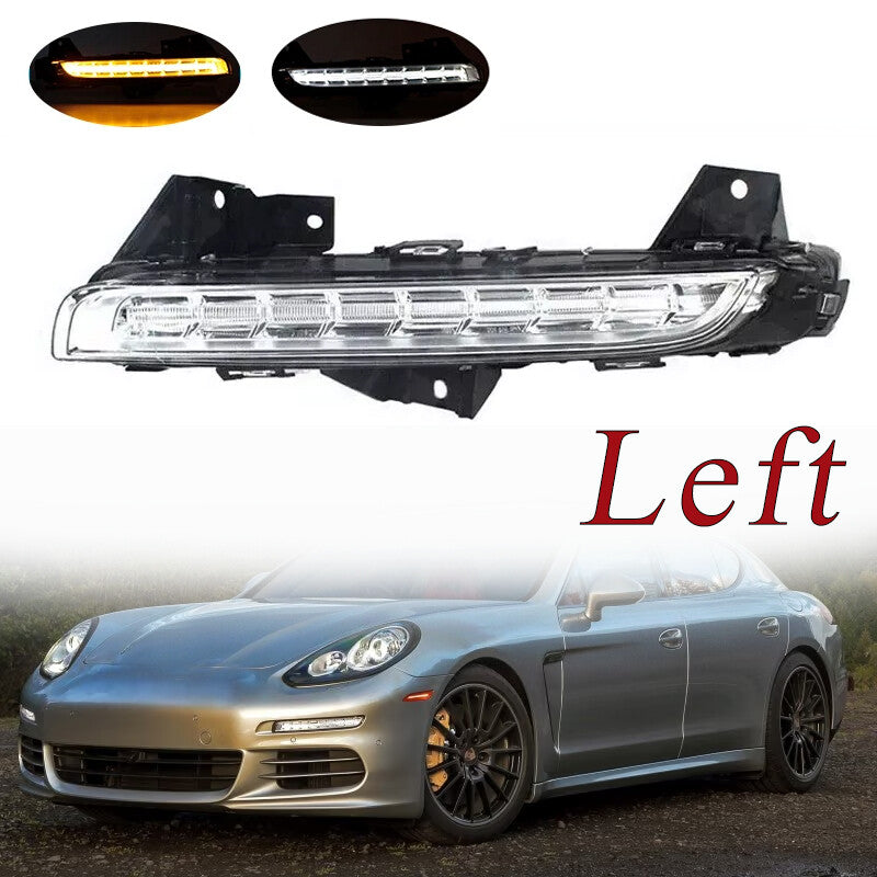 1Pcs Left Car Daytime Running Light Signal Light for Porsche for Panamera 2014-2017