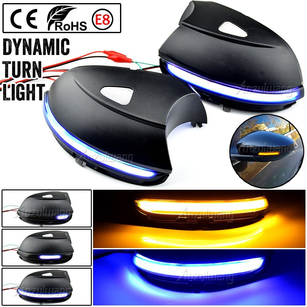 Dynamic Turn Signal Light for VW B7 for Passat B7 EOS for Passat CC Beetle A5 for Jetta MK6