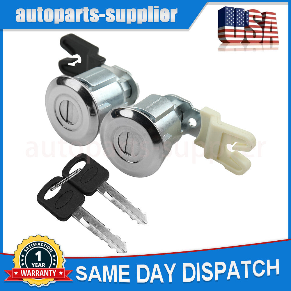 Door lock cylinder and key 2-piece set for Ford Ranger for Mercury for Mazda Truck SUV