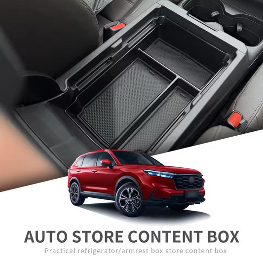 for Honda CR-V 2023-2025 CRV Armrest Storage Box Center Console Tray Organizer