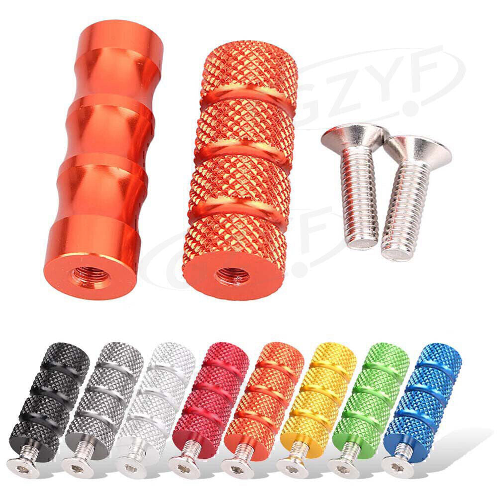 Rearset Footrests Footpeg Foot Pegs Pedals Steps Aluminum 8 Colors Universal