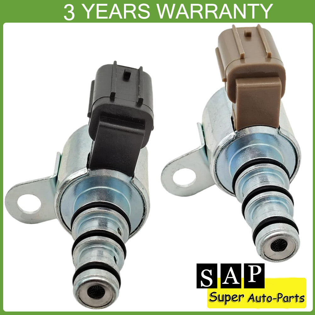 Set of 2 Transmission Control Shift Solenoid Valve B&C for Honda Accord for Acura TL