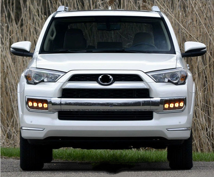 Suitable for 2014-2024 for Toyota 4Runner LED DRL Daytime Running Light Kit (2 Fog Lights)