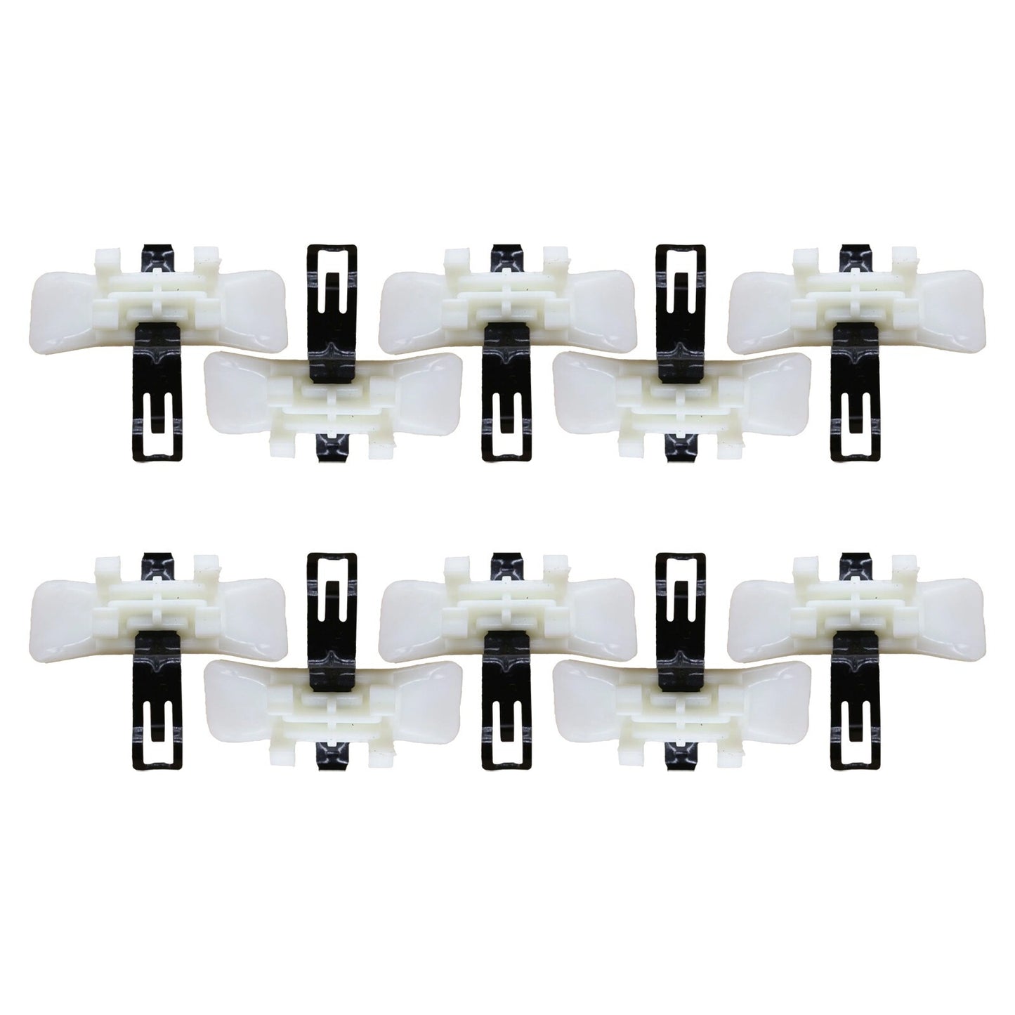 10-pack for Mercedes-Benz W124 E-Class Lower Decorative Molding Positioner Clips