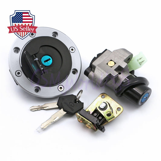 Fit for Suzuki RGV250 VJ21 22 RGV125 Ignition Switch Lock Gas Cap Key Set