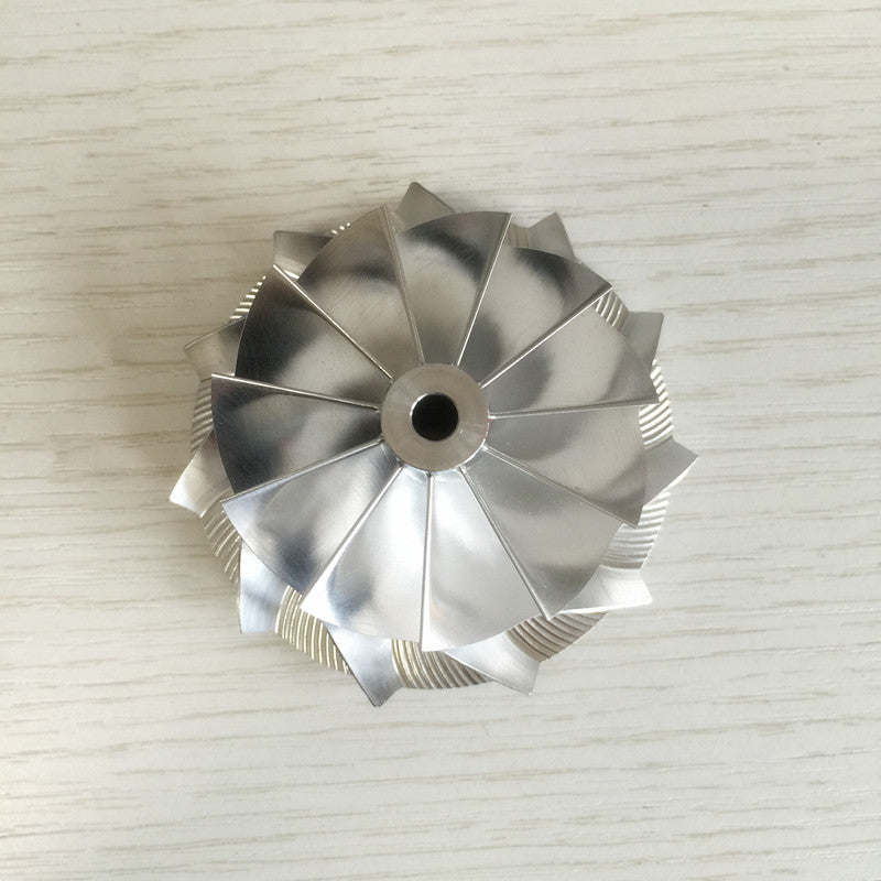GT15-25 50.20/65.00 mm 11+0 Blade High-Performance Billet Compressor Wheel