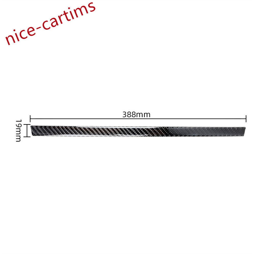 Soft Carbon Fiber for Co -pilot Dashboard Upper Panel Cover Fit for Ford F150 2009-14