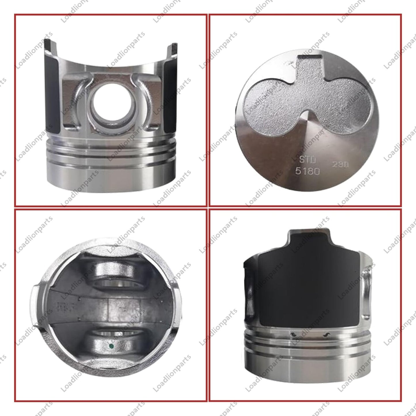 Piston Kit With Ring Set STD For Caterpillar 3024C Engine