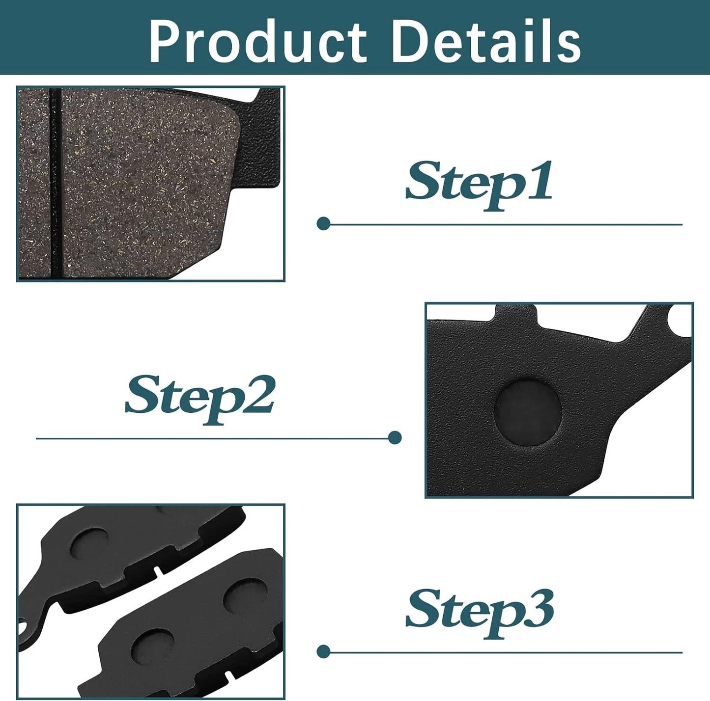 Brake Pads for XB9 SX Lightning City X 05-09/XB9 SX Lightning/XB 12 S Lightning