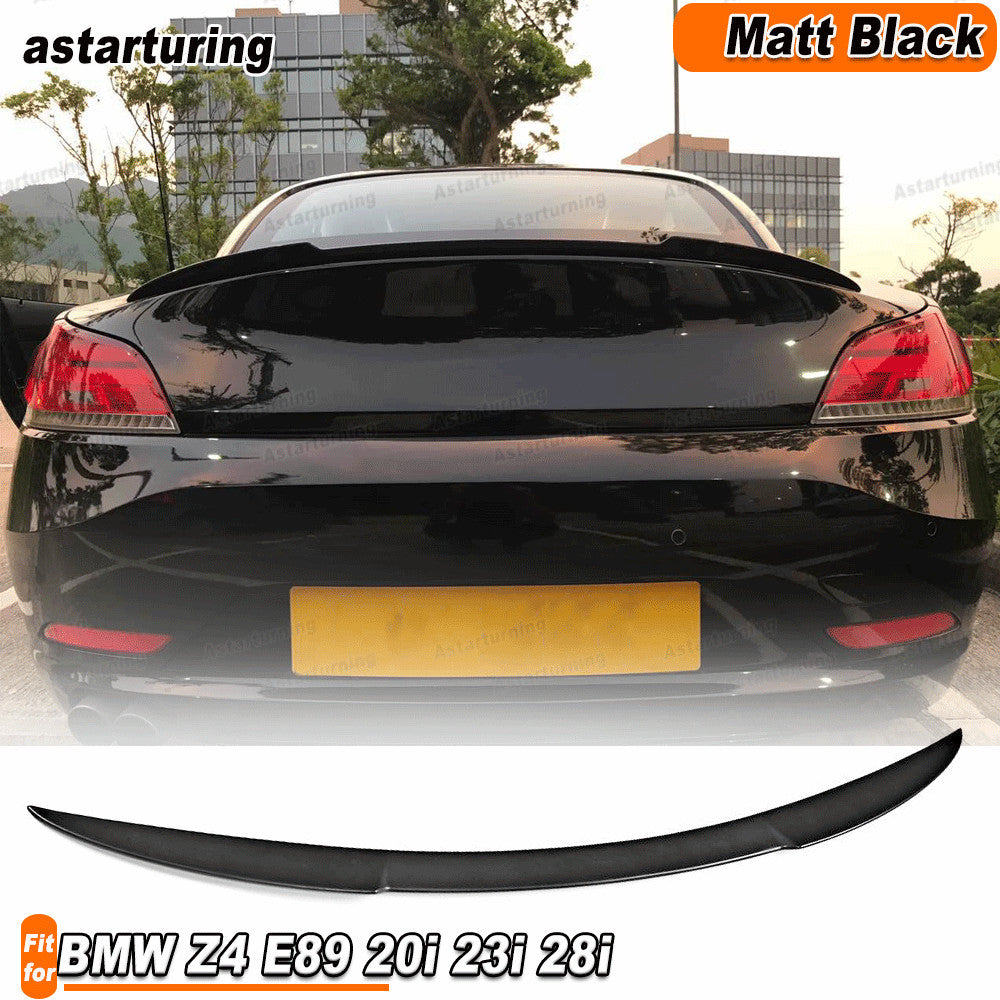 Matt Black Rear Trunk Spoiler Boot Wing Lip Fit for BMW Z4 E89 20i 23i 28i 09-15