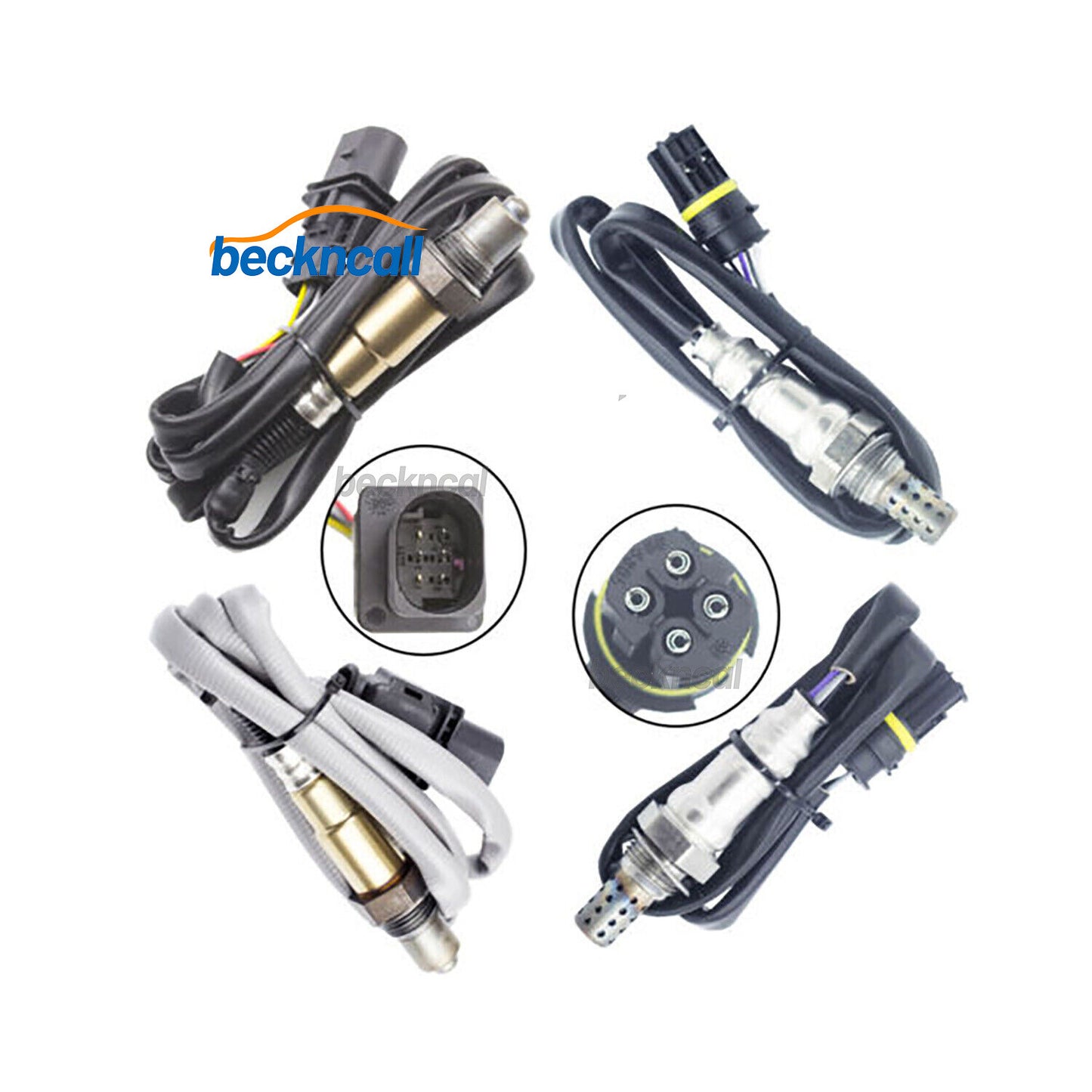 4X O2 Oxygen Sensor Upstream+Downstream for BMW 335i 2007 2008 2009 2010-11 3.0L