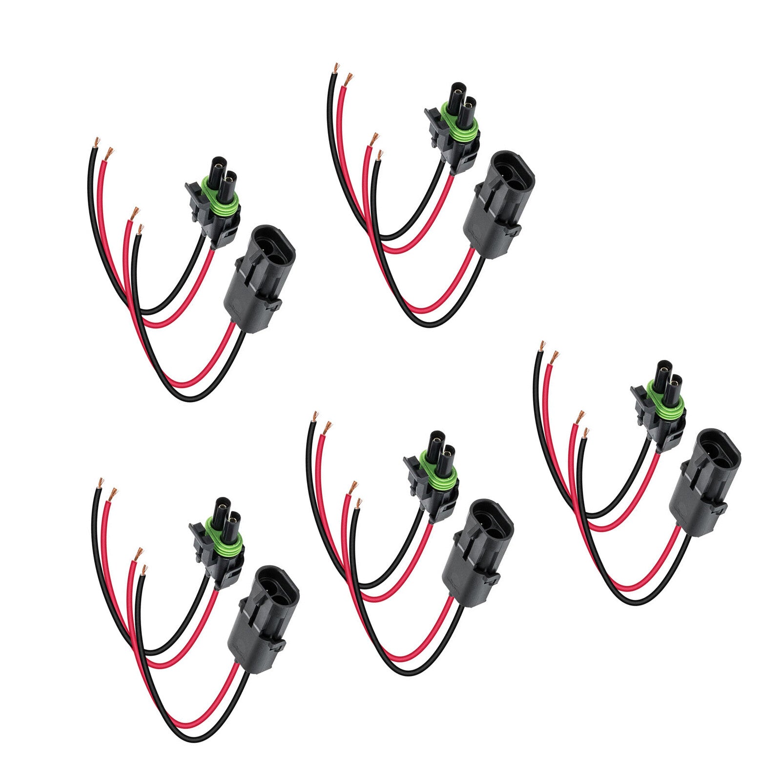 New Weather-Pack Connector Kits Adapter Repairing Fittings For 16-14AWG
