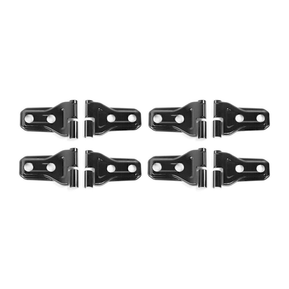 8pcs Black Door Hinge Covers Trim for Jeep for Wrangler JL 2018+