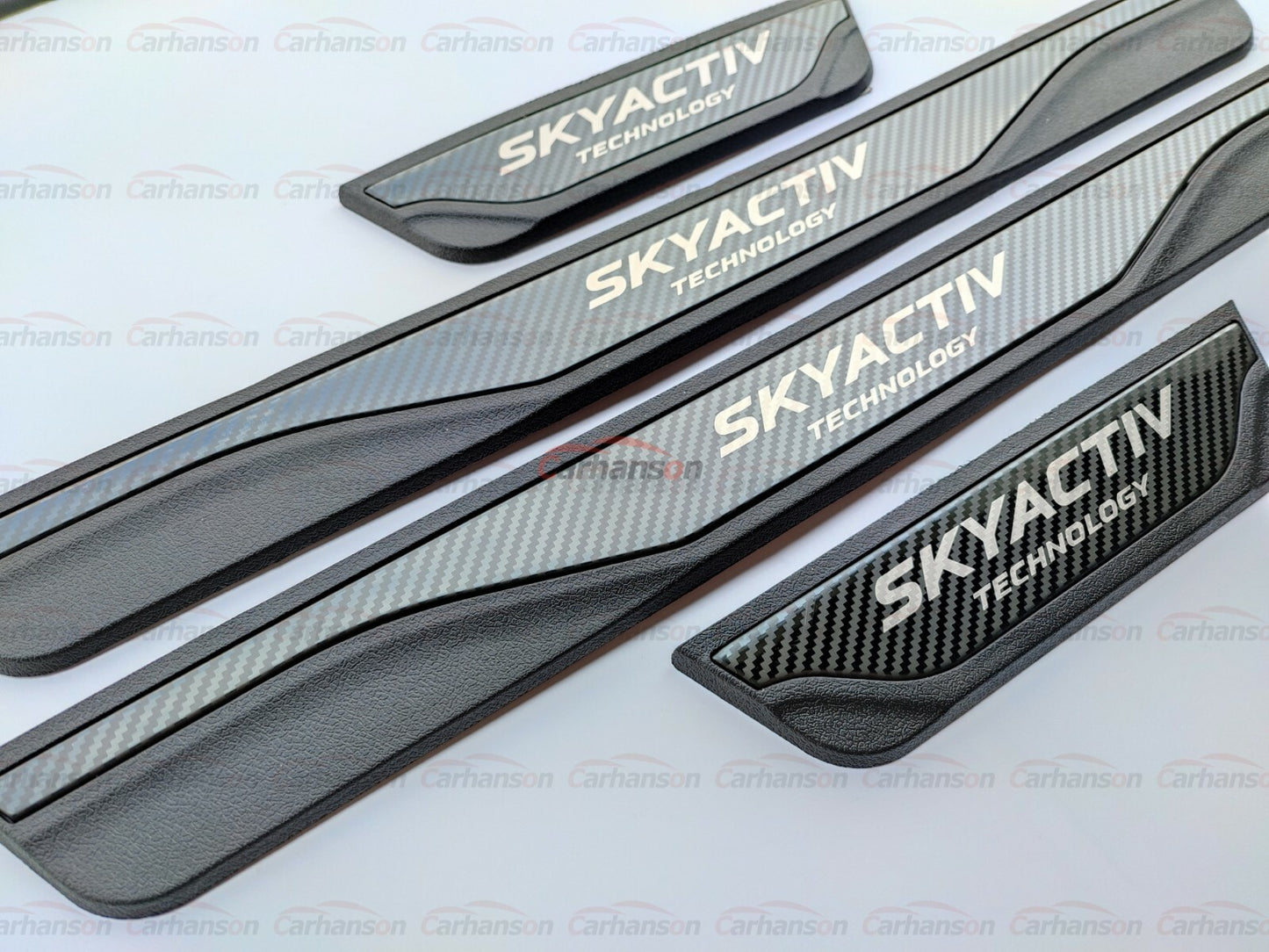 for Mazda CX-30 CX-5 MX-5 2023 Accessories Car Door Sill Plate Protectors Cover