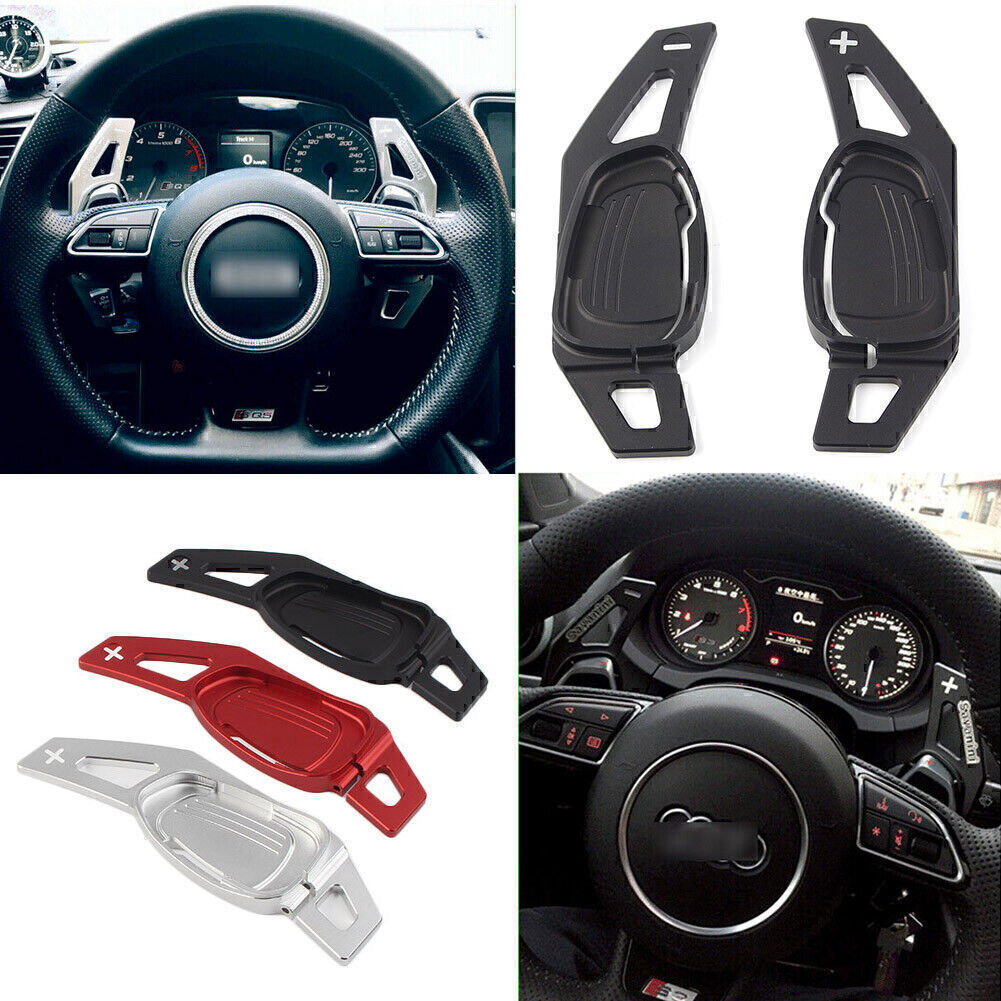 Aluminum Steering Wheel Shift Shifter Paddle Extension Fits for Audi A5/S5/SQ5 2016