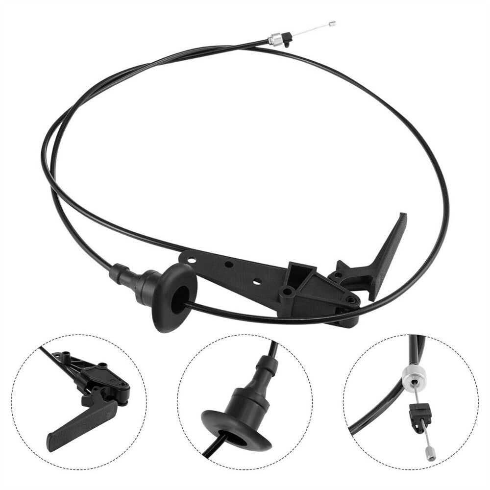 Bonnet Release Cable w/ Latch For 08-19 for Peugeot Partner for Citroen Berlingo 7937Q8
