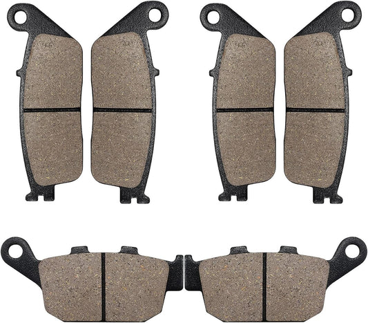 Front Rear Brake Pads for Kawasaki 800 Z800 CDS/CEF/CFF/CGF 2013-2016/650 KLE650