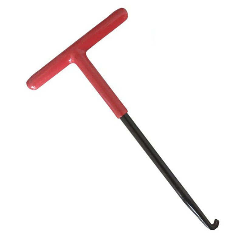 1Pc Motorcycle Spring Pull Tool T Shaped Handle Spring Removal Installed Hook
