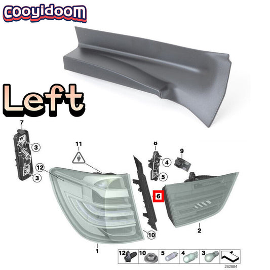 for BMW X3 F25 2011-2017 Left Rear Tail Light Covering Trim 63217263603