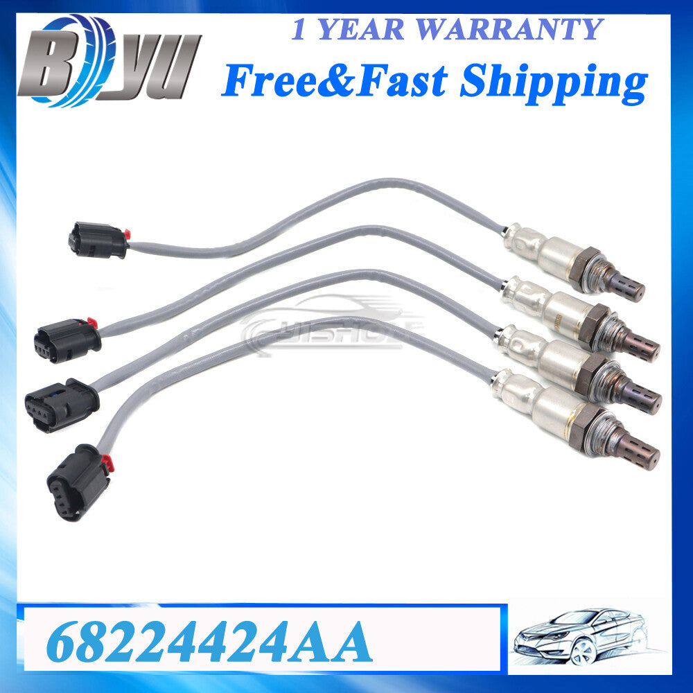 Lambda Oxygen Sensor 4PCS 68224424AA for Jeep Gladiator 3.0L 3.6L for Wrangler JL