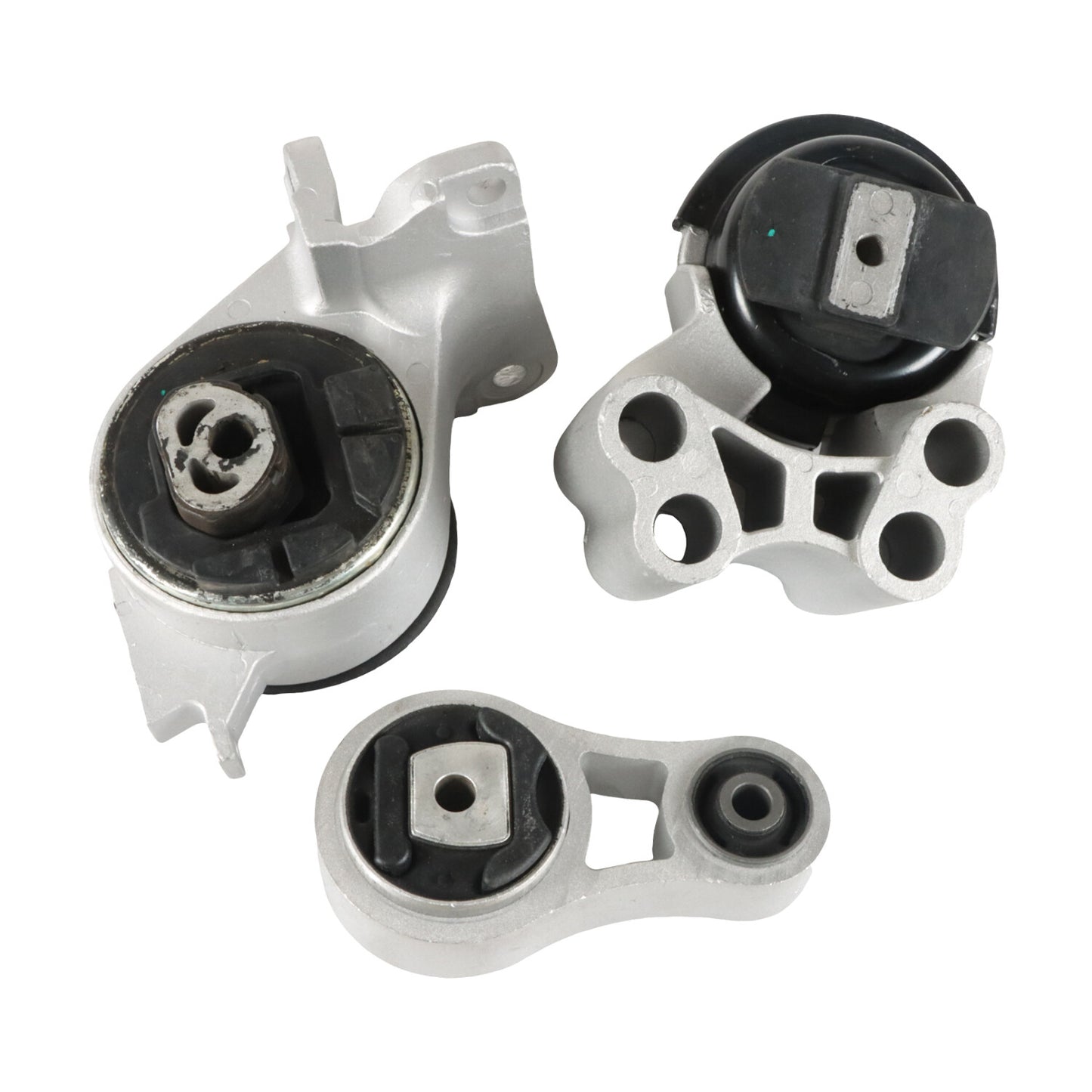Engine Motor  Trans Mount 3PCS Set for 10-12 for Ford Fusion/07-12 for Lincoln MKZ 3.5L