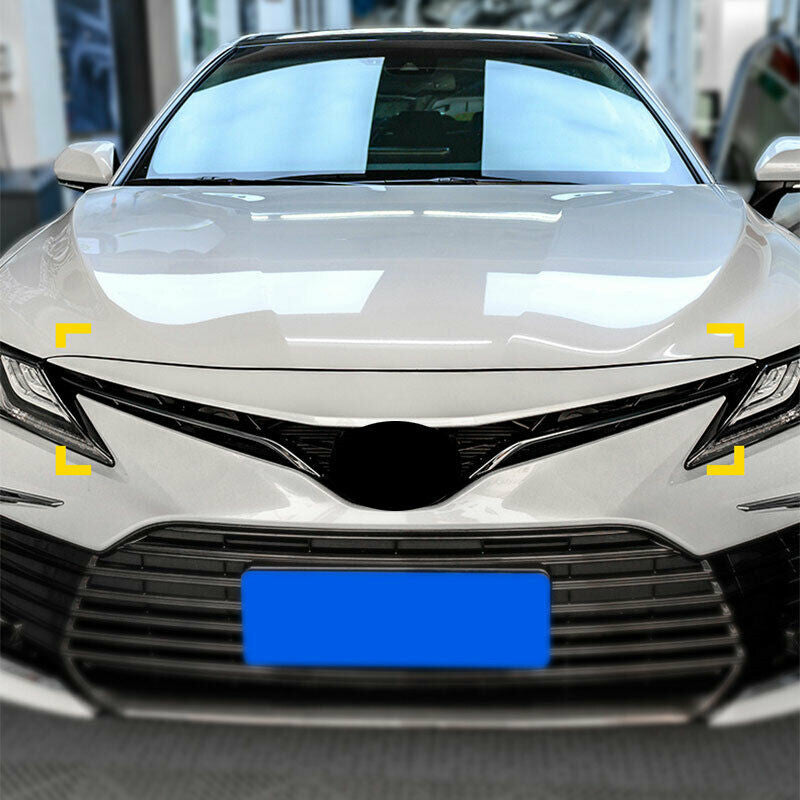 for Toyota for Camry XLE,LE 2021-23 Black steel Front Grille Grill Strip Cover Trim