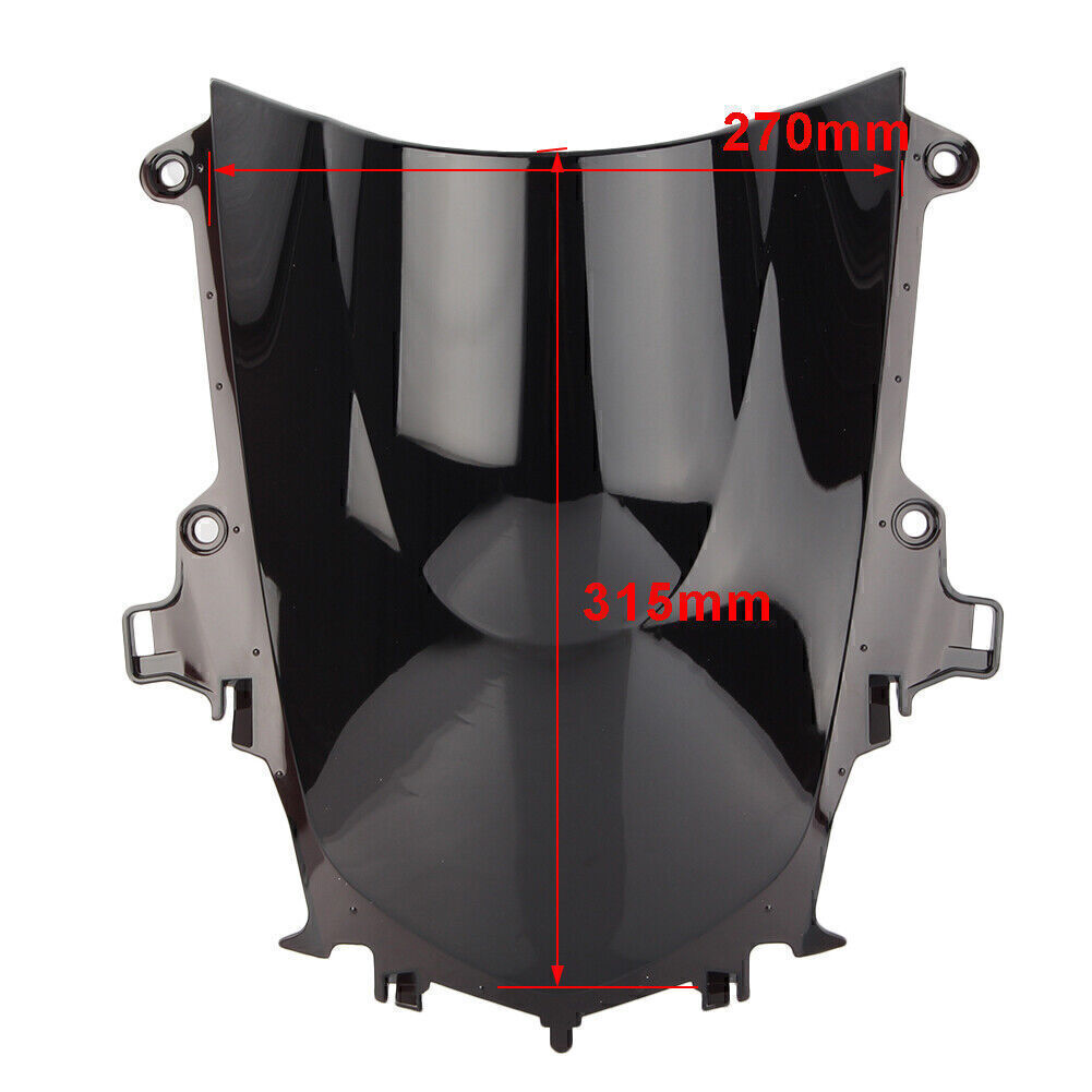 Front Windshield for Yamaha YZF-R1 15-17 ABS Tan Windscreen Screen Windproof