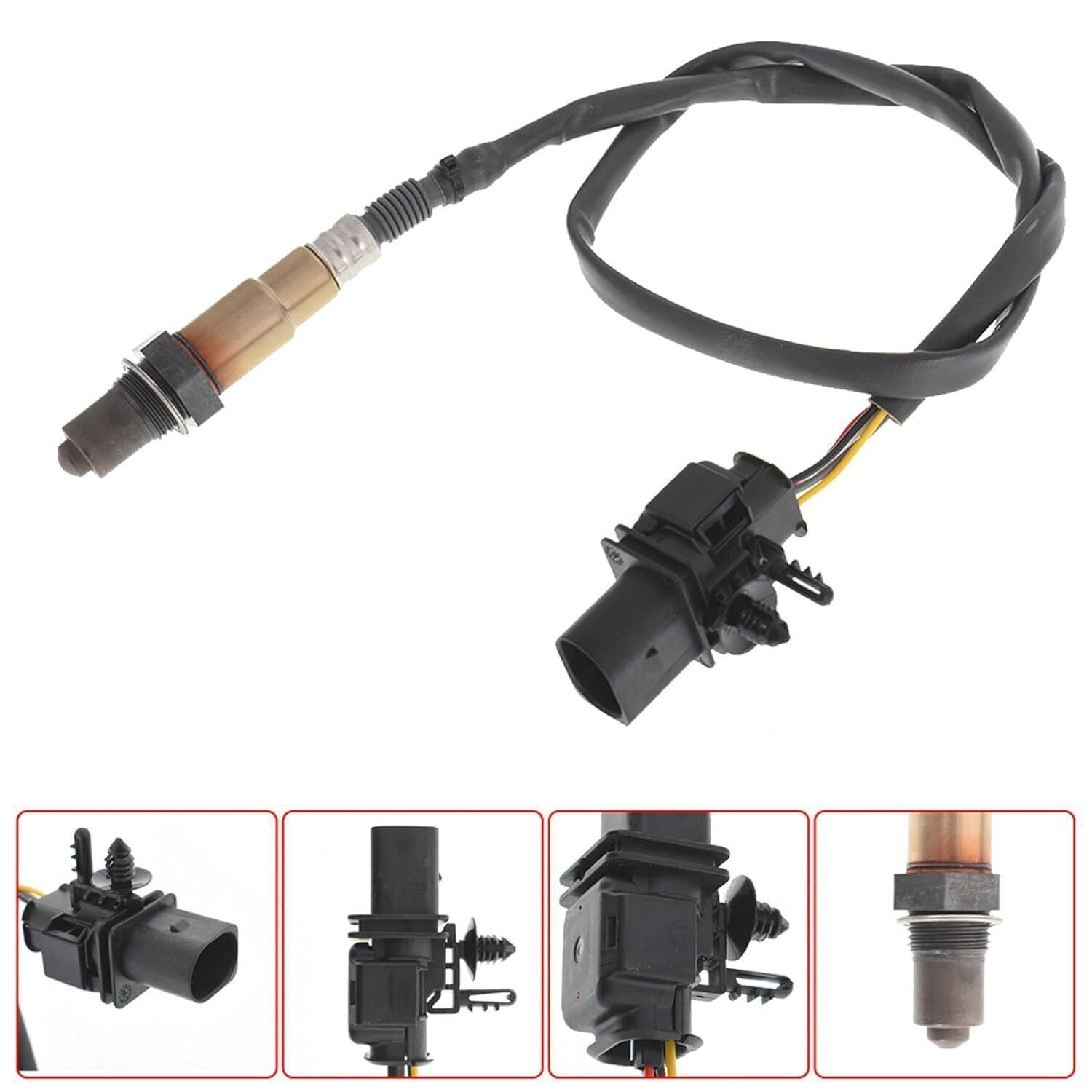 4X Up+Downstream Oxygen O2 Sensor For 2016-2019 for Ford Transit-150 250 350 3.5L V6
