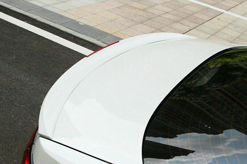 for Toyota for Corolla 2019-2022 White Rear Spoiler Tail Trunk Lip Wing W/Reflector