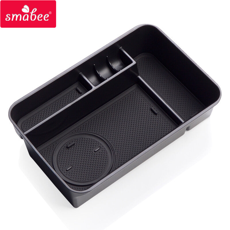 Car Armrest Storage Box for Nissan PATROL Y62 2010 - 2018 Central Console Tray