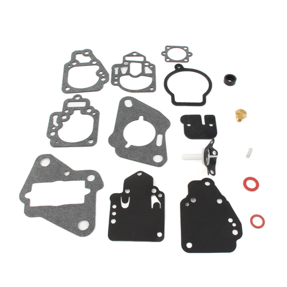 Outboard Carb Carburetor Rebuild Kit for Mercury 6-25HP 1395-97611 18-7212 Motor