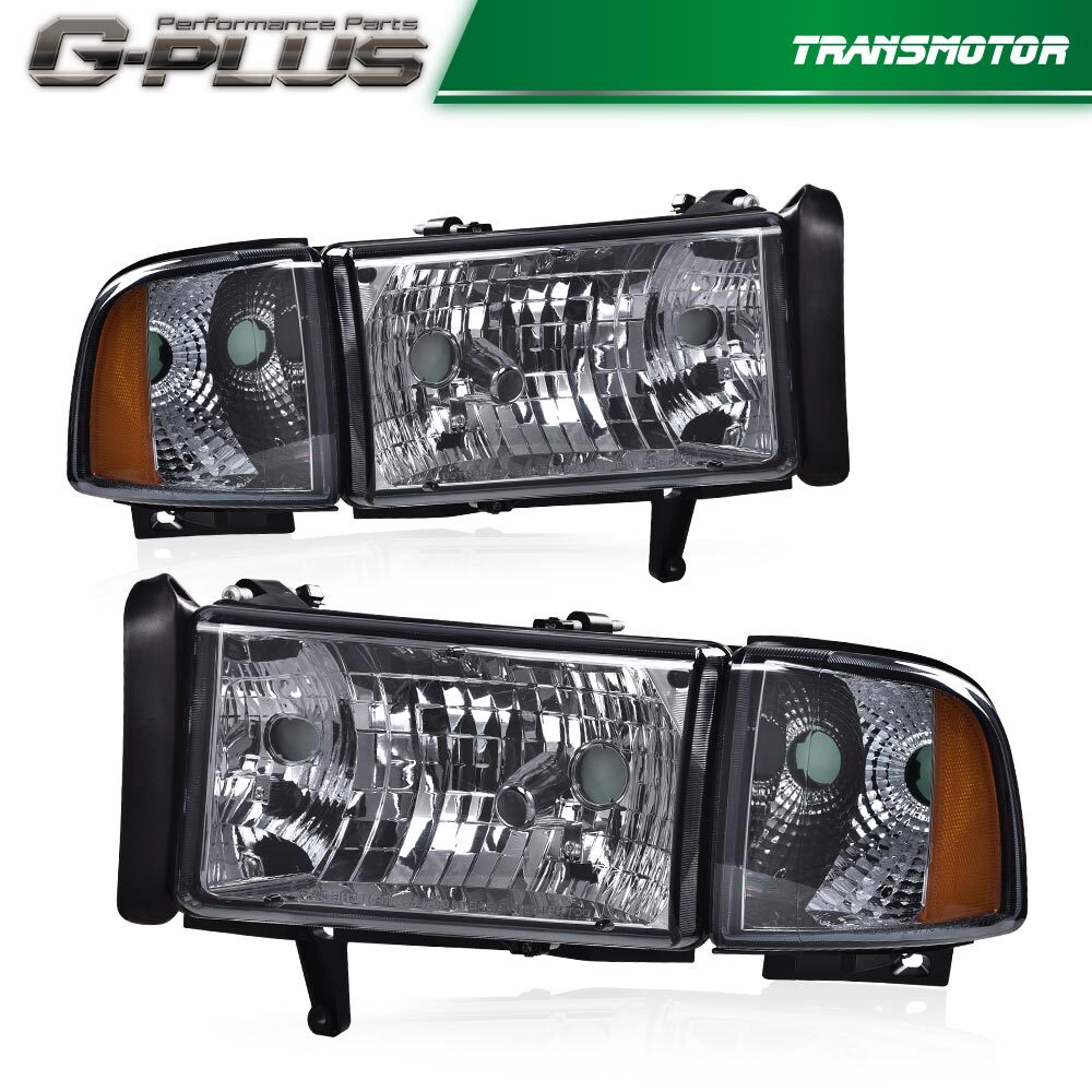 Suitable for 94-02 for Dodge for RAM 1500 2500 3500 smoke room amber corner light