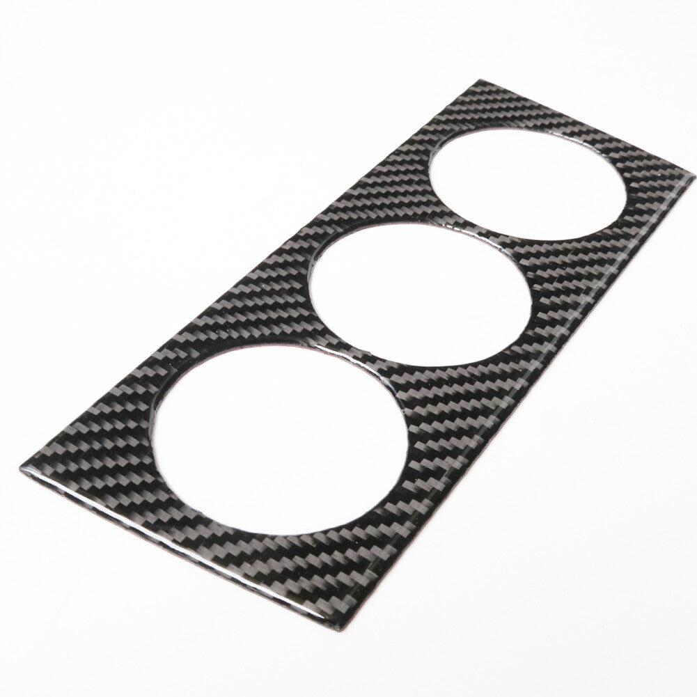 Carbon Fiber Air Conditioner Switch Button Trim Cover for Subaru Forester Type A