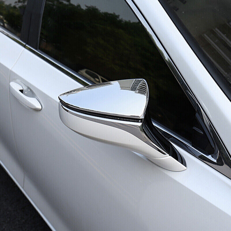 for Lexus ES350 300h 250 2019-2023 Chrome Rearview Side Door Mirror Cover Trims