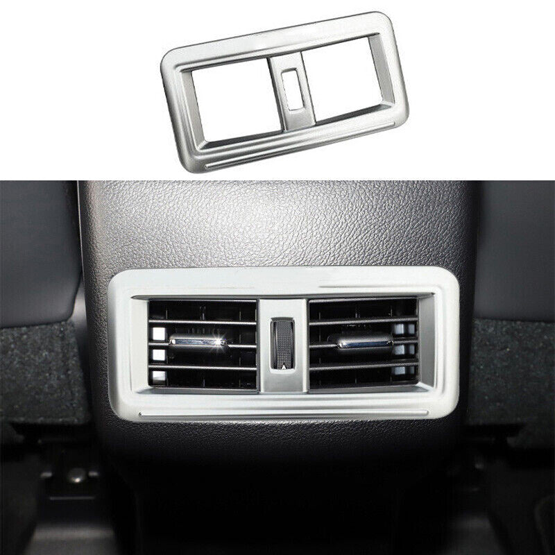 Silver Inner Rear Air Outlet Vent Cover Trim for Lexus NX200t 300 300h 2015-2021
