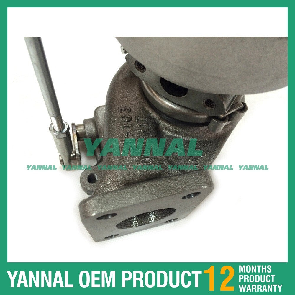 Kubota V2003 engine with turbocharger