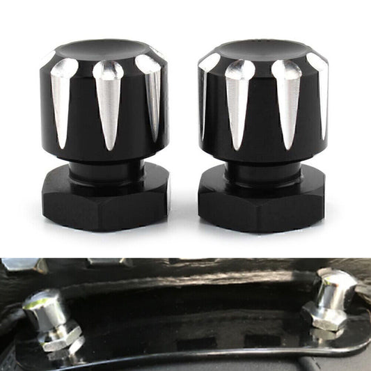 Pair Solo Mounting Nuts Bolts for Harley Road King Road Glide Softai Fat Boy