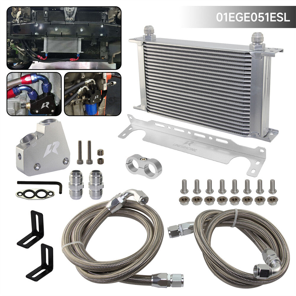 22 Row Engine Oil Cooler Kit for Corvette C7 C6 C5 LS1 LS2 LS3 6.0L 6.2L GM CK