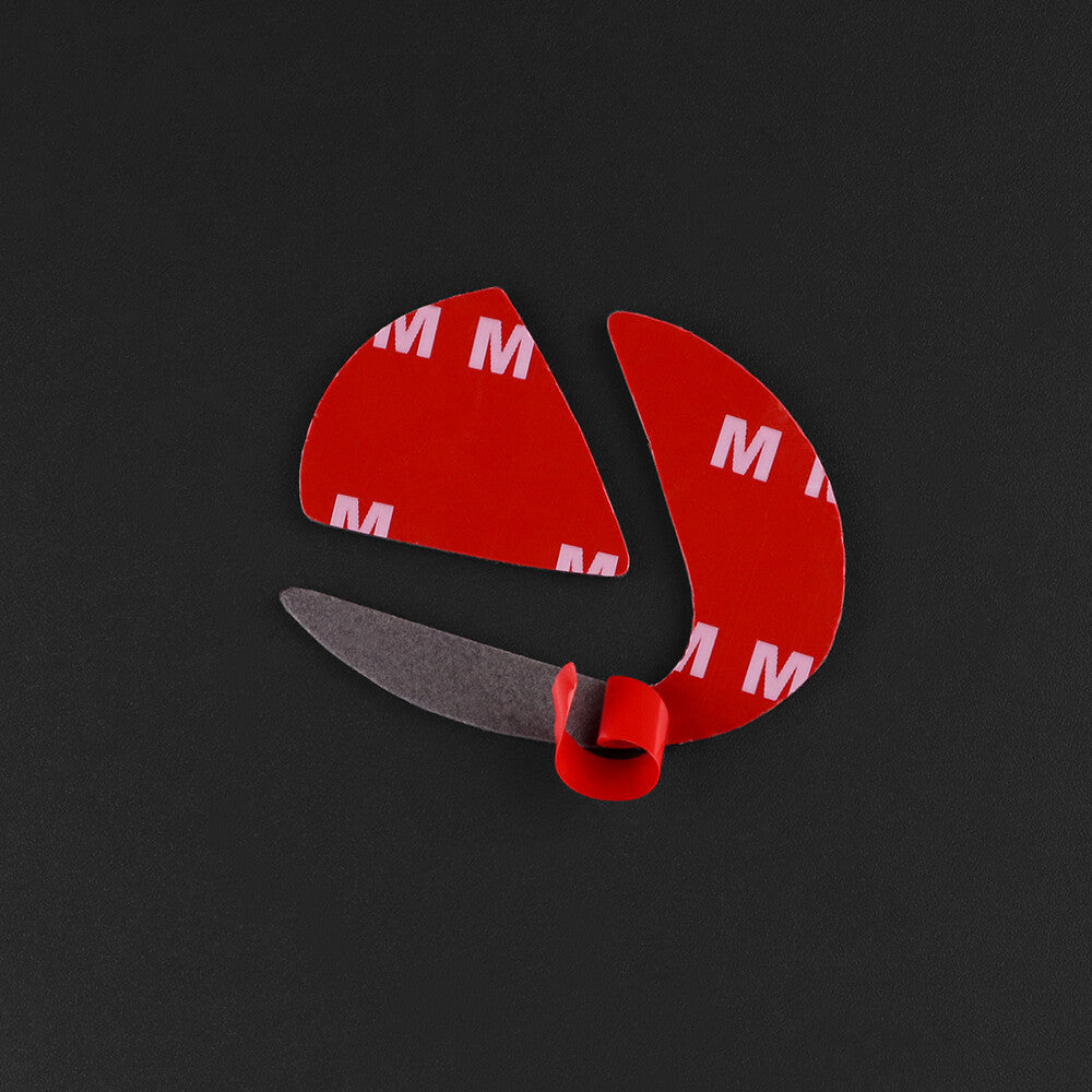 2-Piece Clear Car Rearview Mirror Rain Cover Sunshade Eyebrow Protection Decoration