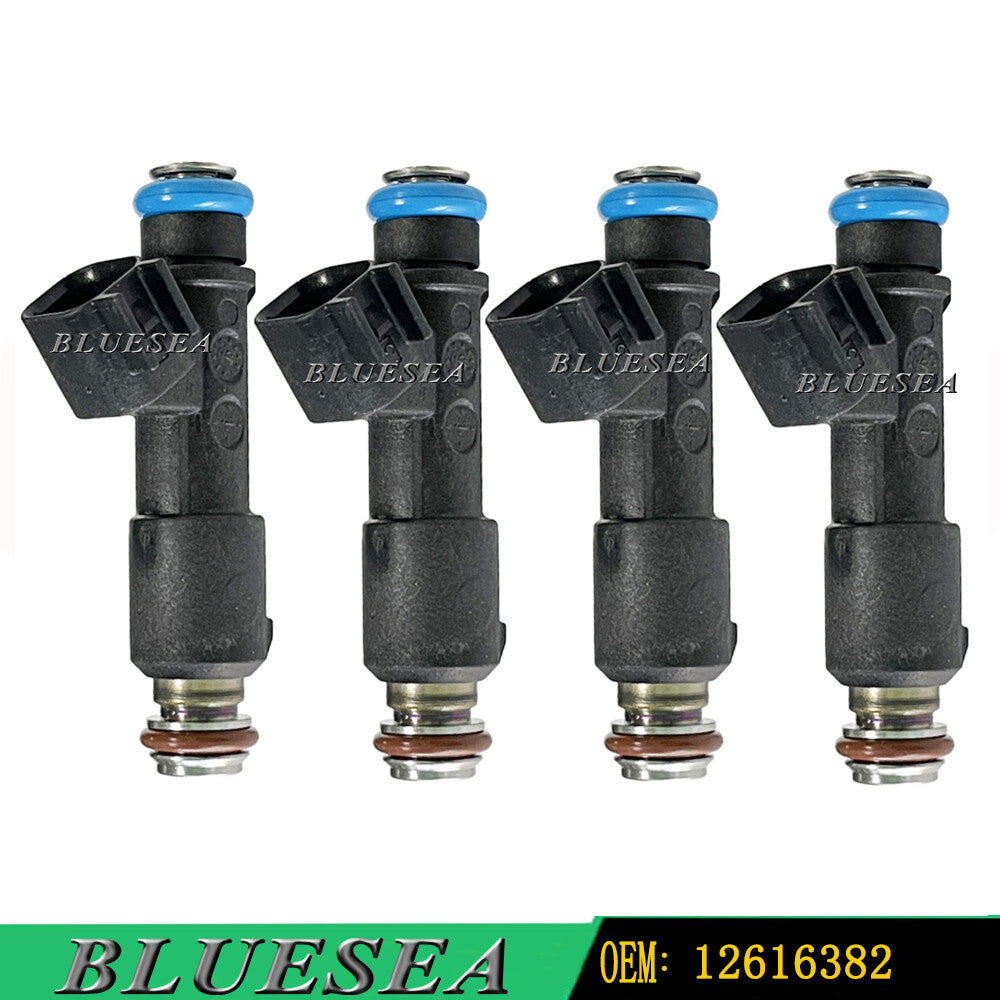 12616382 4PC set fuel injector FOR 2008-2012 for GMC for Chevrolet 2.9L/3.7L