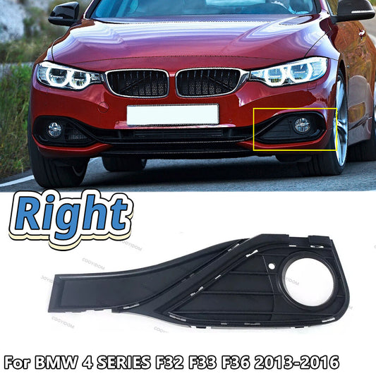 for BMW 4 SERIES F32 F33 F36 2013- 2016 Right Fog Light Griill Cover 51117294834