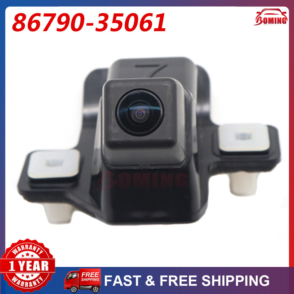 Black Rear View Park Assist Backup Camera for Toyota 4Runner 2016-19 86790-35061