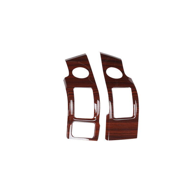 Car for Honda CRV CR-V 07-11 Wood Grain ABS LR AC Air Outlet Vent Cover Trim