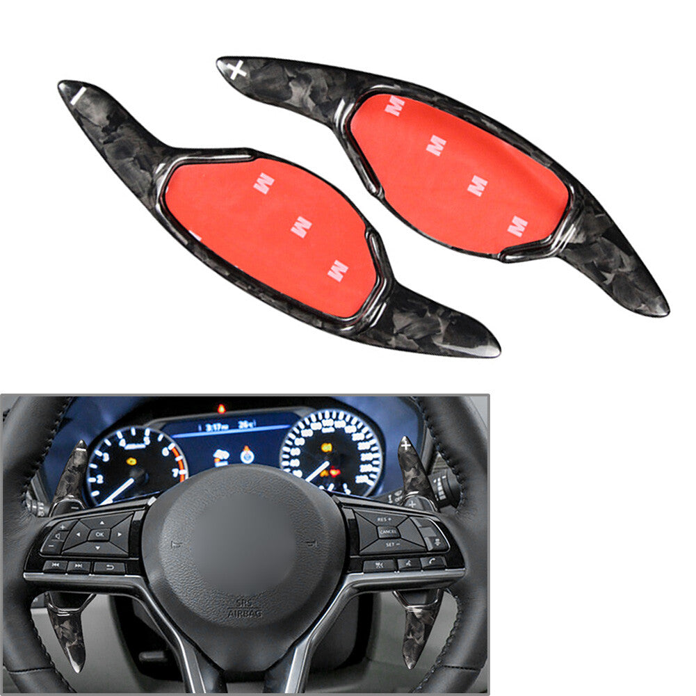 Lenkrad-Schaltwippe f¨¹r for Nissan Teana Altima 2019¨C2020 Kohlefaser-Paar