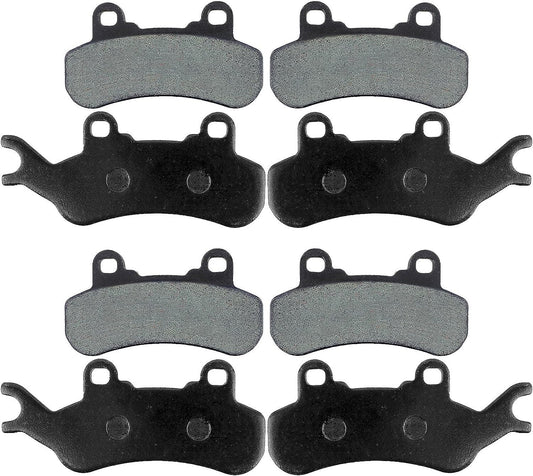 Front and Rear Brake Pads for CDefender Max HD8 4x4 /Maverick 2017-2019 X3 4x4,
