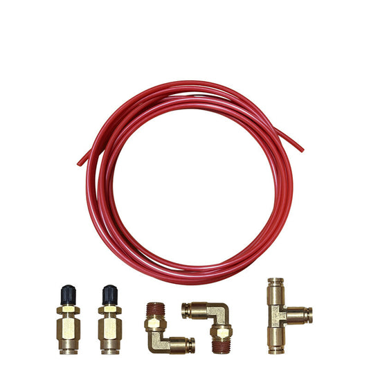 2012Air Line Service Kit with Fittings 20ft PU Hos for Air Spring Bag Suspension