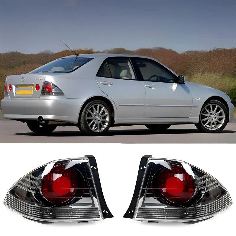 Pair for LEXUS IS200 2000-2004 Rear Side Tail Light Brake Lamp Withot Bulb