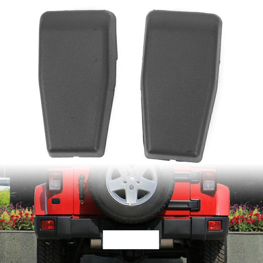 Rear Window Liftgate Hinge Decor Cover Trim Kit for Jeep for Wrangler JK 2007-2017
